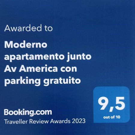 Ferienwohnung Estudio Con Parking Privado Madrid Exterior foto