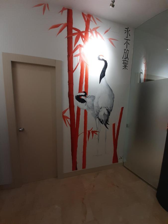 Ferienwohnung Estudio Con Parking Privado Madrid Exterior foto
