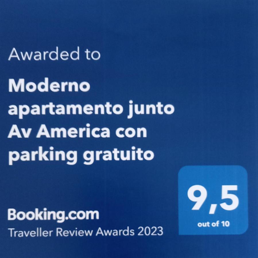 Ferienwohnung Estudio Con Parking Privado Madrid Exterior foto